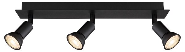 Spot DREW 3xGU10/35W/230V negru Globo 57998-3