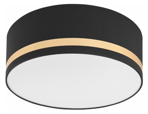 Plafonieră SIRJA STRIPE 2xE27/15W/230V d. 35 cm negru