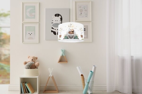 Lustră pentru copii BEARS 1xE27/60W/230V