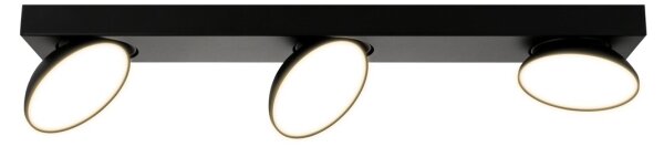 Spot LED CASTELIO 3xLED/5W/230V 4000K negru ITALUX SPL-31976-3B-BK