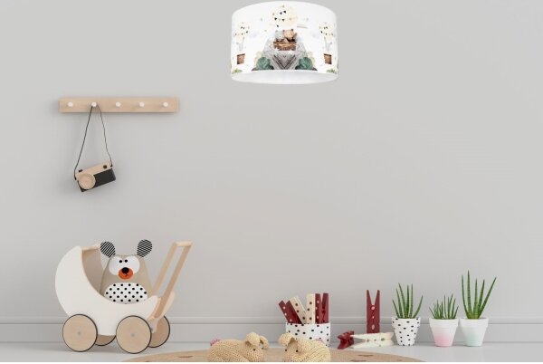 Plafonieră pentru copii BEARS 1xE27/60W/230V
