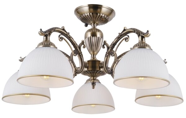 ITALUX PND-5122-5 - Lustră aplicată FENEZA 5xE27/40W/230V