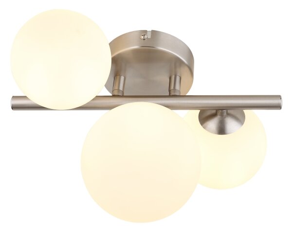 Lustră LED aplicată RIHA 3xG9/3W/230V crom Globo 56140-3W