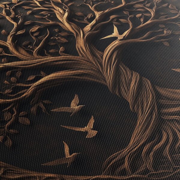 Tablou – Arborele vieții din lemn (90x60 cm)