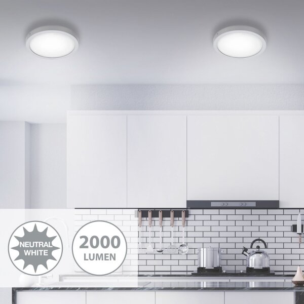 Plafonieră LED FIRE LED/21W/230V 4000K Briloner 7141-414