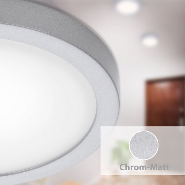 Plafonieră LED FIRE LED/21W/230V 4000K Briloner 7141-414