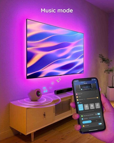 Govee - Iluminare LED RGB SMART pentru TV 46-60"