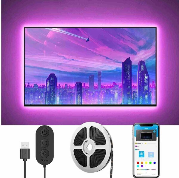 Govee - Iluminare LED RGB SMART pentru TV 46-60"