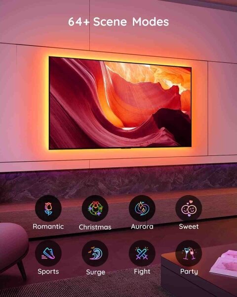 Govee - Iluminare LED RGB SMART pentru TV 46-60"