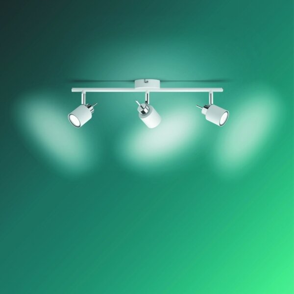 Spot MERANTI 3xGU10/35W/230V alb Philips