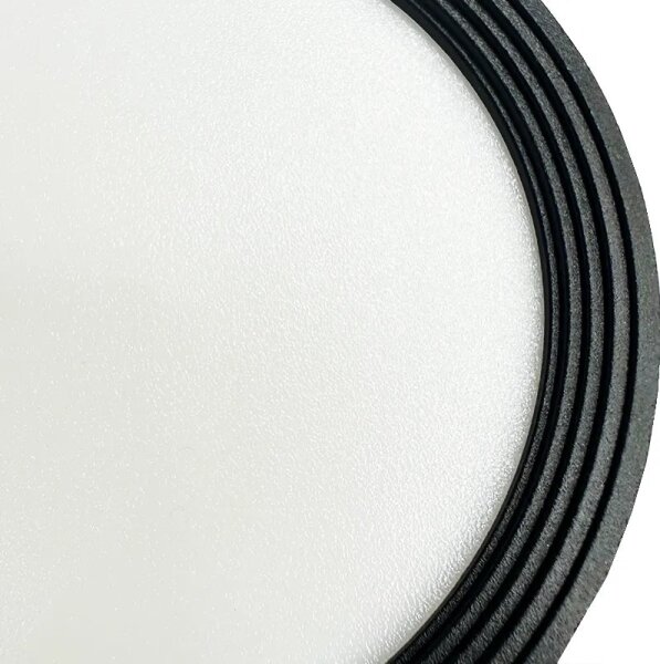 Spot LED/12W/230V 4000K d. 10 cm negru