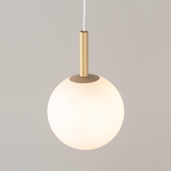 Lustră pe cablu GAMA 1xG9/12W/230V auriu