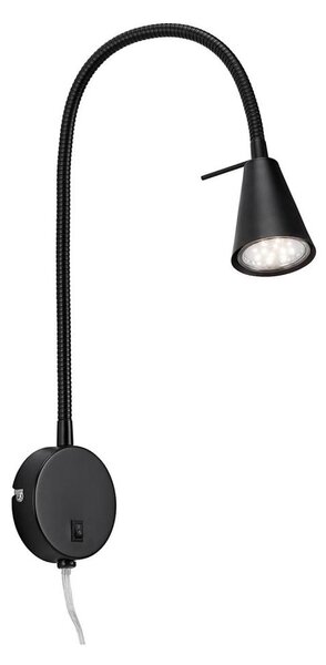 Briloner 2082-015 - Aplica LED de perete COMFORT LIGHT 1xGU10/5W/230V neagră