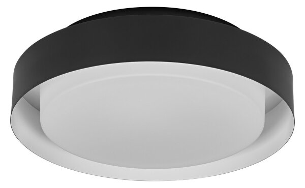 Plafonieră ORBIS MADRID 2xE27/10W/230V negru Ledvance