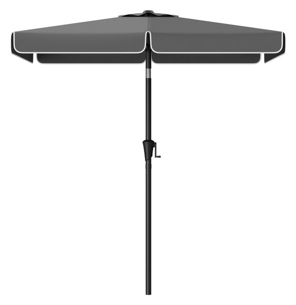 Umbrela de gradina Songmics Gri 200x150x230 cm