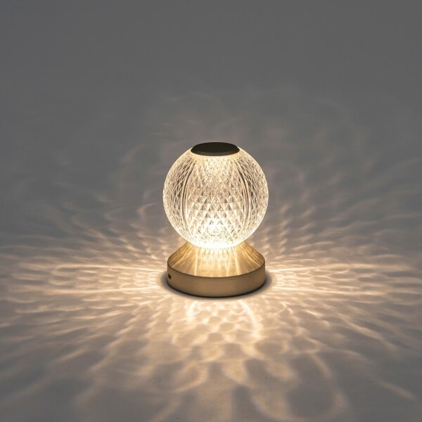 Lampă LED reîncărcabilă dimabilă Aigostar LED/1W/5V 2700/4000/6500K 1800mAh 13,5 cm