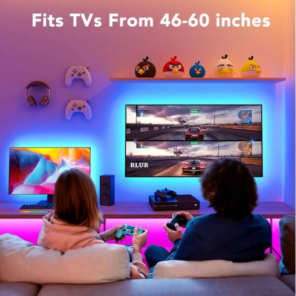 Bandă retroiluminată Govee TV 46-60" SMART LED + telecomandă