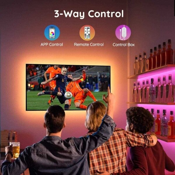 Bandă retroiluminată Govee TV 46-60" SMART LED + telecomandă