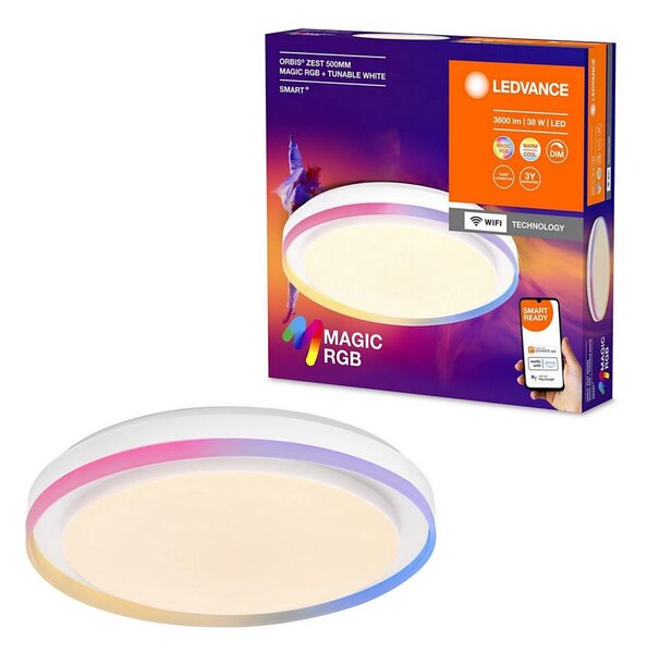Ledvance - Plafonieră SMART+ MAGIC LED RGBW dimabilă/38W/230V Wi-Fi