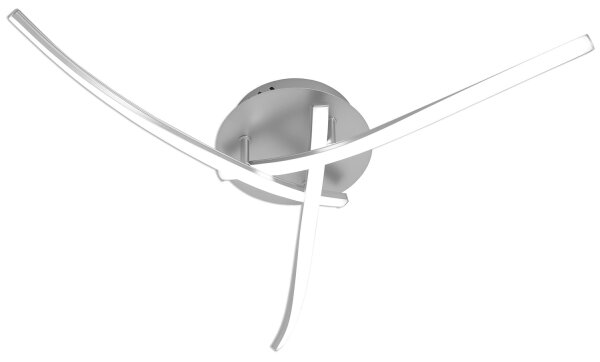 Brilagi - Plafonieră LED STRIPES, 24W/230V, argintie