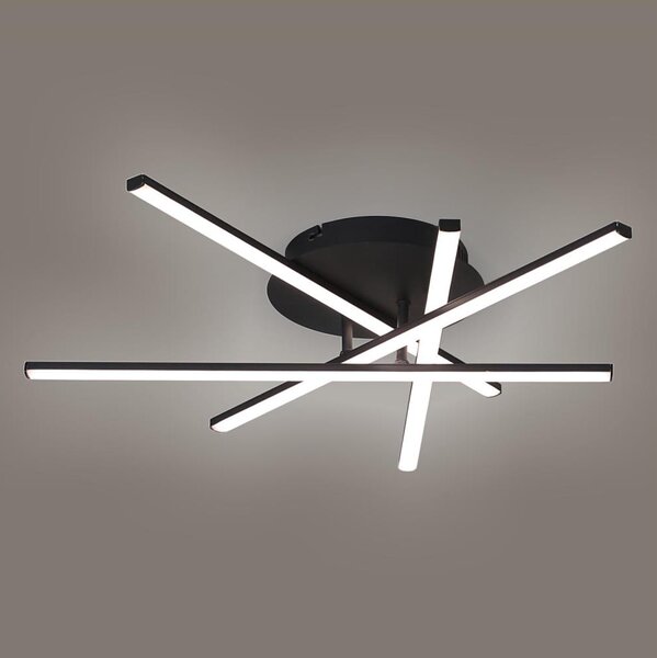 Brilagi - Plafonieră LED STRIPES, 40 W, 230 V, neagră