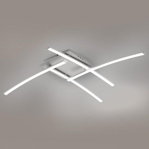 Brilagi - Plafonieră LED STRIPES LED/32W/230V argintie