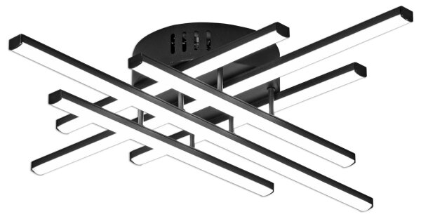 Brilagi - Plafonieră LED STRIPES, 42W, 230V, neagră
