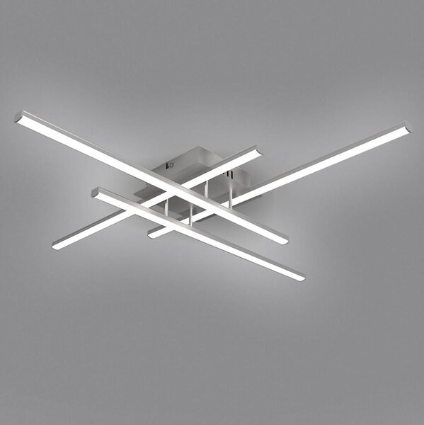 Brilagi - Plafonieră LED STRIPES, 37W, 230V, argintie