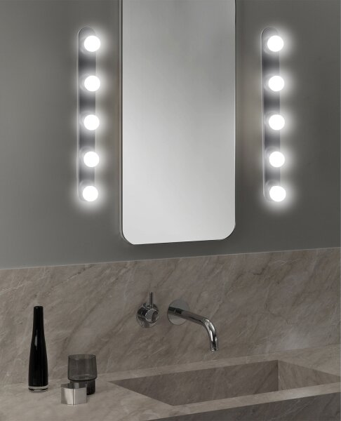 Aplică ONLI HOLLYWOOD 5xE14/6W/230V negru