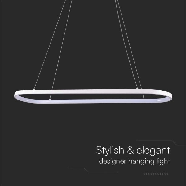 Lustră LED pe cablu LED/24W/230V 3000K alb