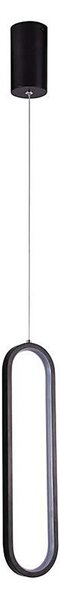 Lustră LED pe cablu LED/13W/230V 3000K negru