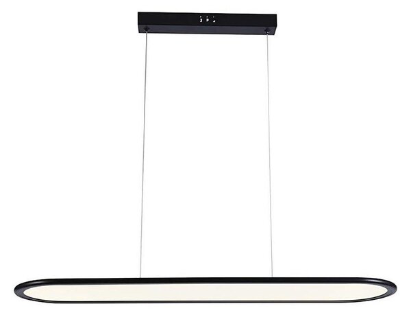 Lustră LED pe cablu LED/24W/230V 3000K negru