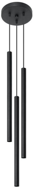 Lustră LED pe cablu DRIFA 3xG9/4W/230V negru Brilagi