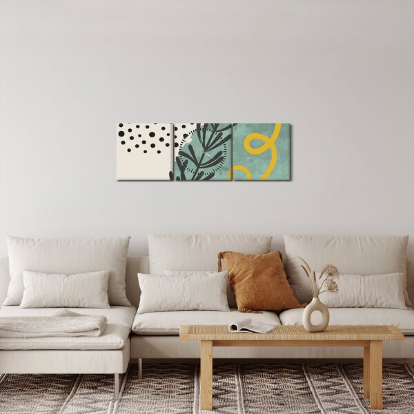 Tablou - Foi de rezumat N⁰1 (cu ceas) (90x30 cm)