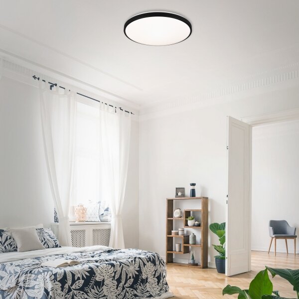 Plafonieră LED dimabilă Briloner 3430-015 MANNY LED/48W/230V + telecomandă