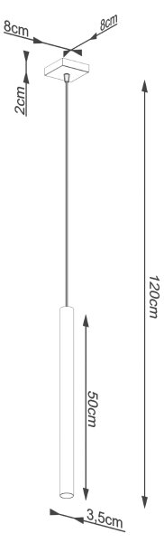 Lustră LED pe cablu Brilagi DRIFA 1xG9/4W/230V gri
