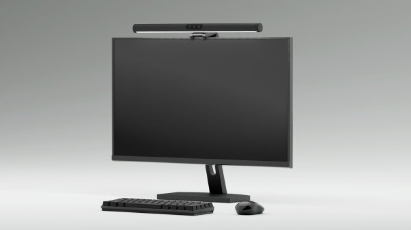 Corp de iluminat LED dimabil pentru monitor LEVANO LED/5W/5V 3000-6000K negru