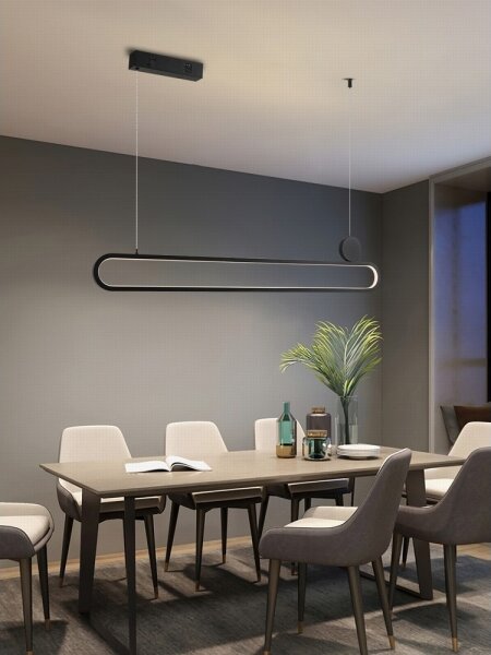 Lustră LED dimabilă pe cablu Immax NEO 07231L LITE OVALE LED/50W/230V Wi-Fi Tuya + telecomandă
