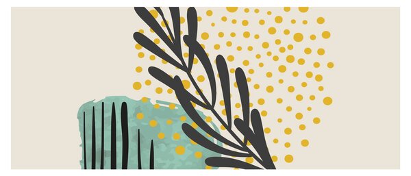 Tablou - Foi de rezumat N⁰3 (120x50 cm)