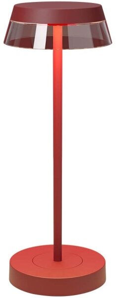 Lampă LED dimabilă de masă Redo 90311 ILUNA LED/2,5W/5V 3000 mAh IP65 roșu