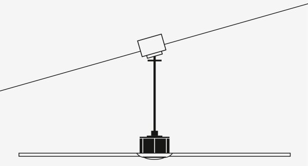 Ventilator LED de tavan FARO 33395-10 JUST FAN LED/16W/230V d. 128 cm + telecomandă