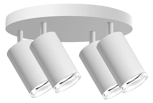 Spot pentru baie TURYN 4xGU10/10W/230V IP44 alb