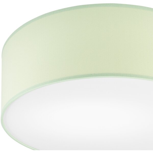 Plafonieră SIRJA PASTEL 1xE27/60W/230V d. 35 cm verde
