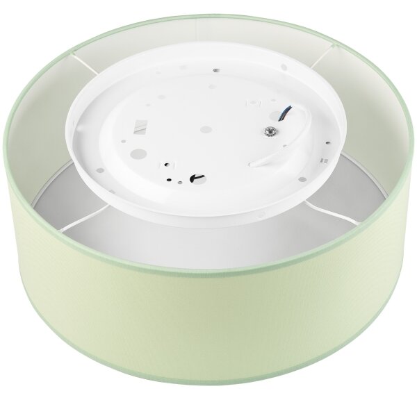 Plafonieră SIRJA PASTEL 1xE27/60W/230V d. 35 cm verde