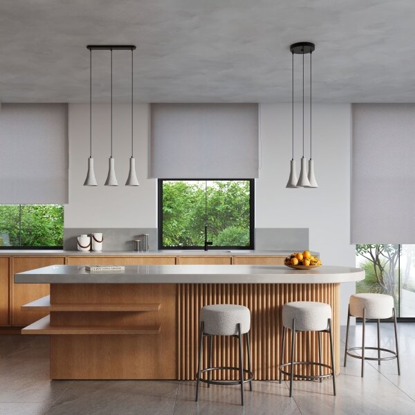 Lustră pe cablu Sollux SL.1223 REA 1xE14/12W/230V beton