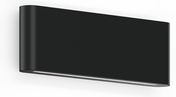 Wever & Ducré Lighting WEVER DUCRÉ Lampa de perete pentru exterior cu LED Kiosk 2.0, negru, 2.700 K, reglabil, Negru, Aluminiu, Modern