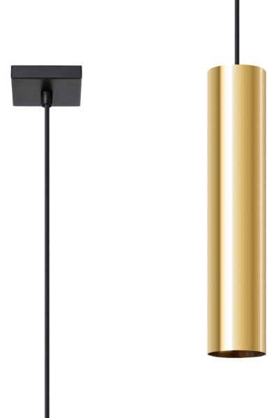Lustră pe cablu Sollux SL.1200 LAGOS 1xGU10/10W/230V auriu