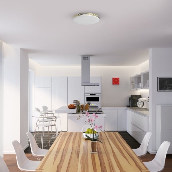 Plafonieră LED pentru baie BEVER LED/10W/230V 4000K d. 26 cm IP44