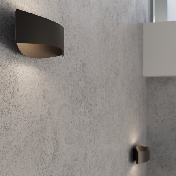 Sollux SL.1189 - Aplica de perete TONI 1xG9/8W/230V negru