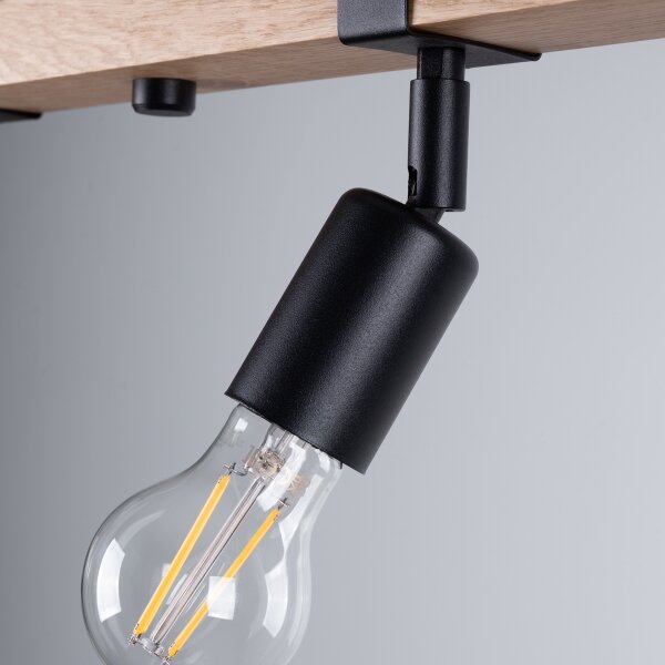 Spot Sollux SL.1298 ZUCA 4xE27/15W/230V negru